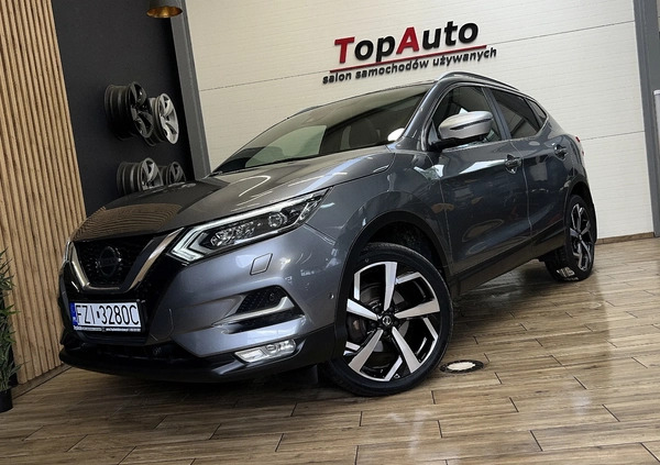 Nissan Qashqai cena 77900 przebieg: 91371, rok produkcji 2018 z Kisielice małe 781